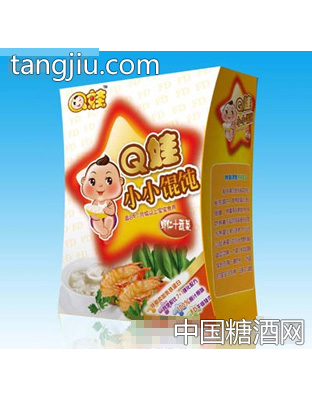 Q娃虾仁蔬菜馄饨
