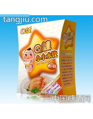 Q娃虾仁蔬菜水饺