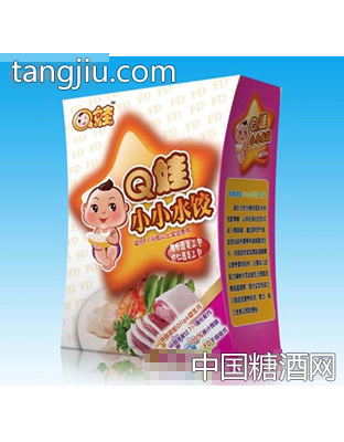 Q娃猪肉蔬菜虾仁蔬菜水饺