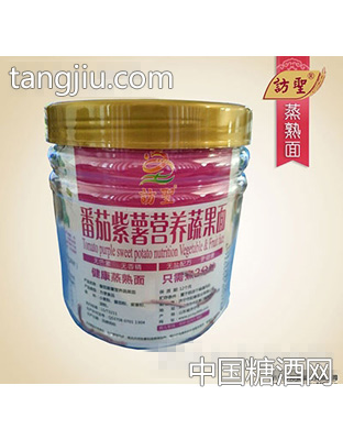 番茄紫薯营养蔬果面条