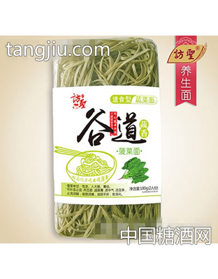 谷道蔬香系列菠菜速食蔬菜面条