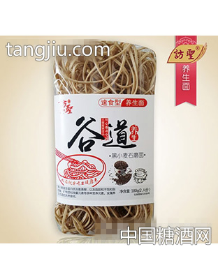 速食谷道养生黑小麦石磨面条