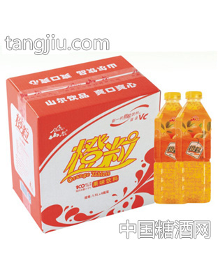 1.5L×6瓶橙粒果味饮料