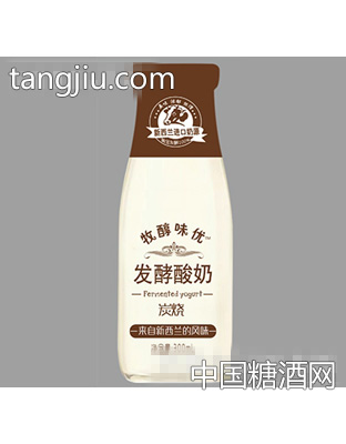 牧醇味优发酵炭烧酸奶300ml