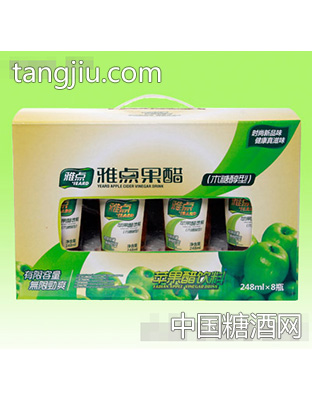 雅点248ml苹果醋礼品盒1×8