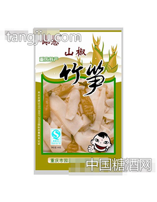馋崽山椒竹笋120G