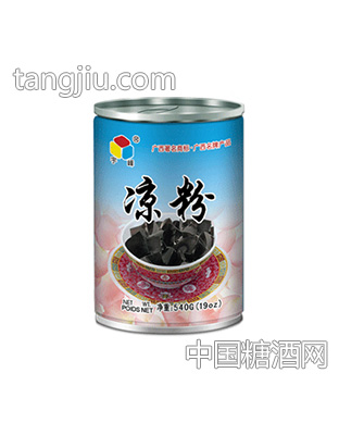 黑凉粉罐头
