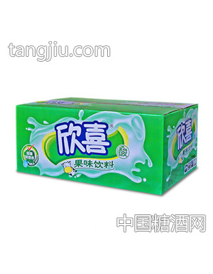 欣喜果味饮料（酸）箱装