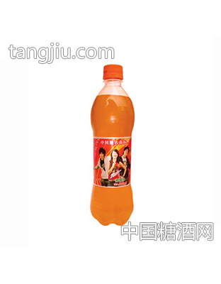 旭日升600mL甜橙味碳酸饮料