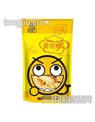 怡佳人黄桃脆30g