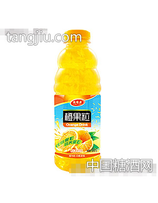 鸿禧源橙果粒600ml