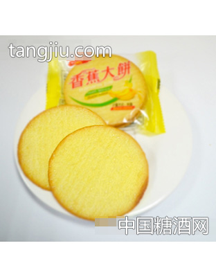 亿利达香蕉味大饼