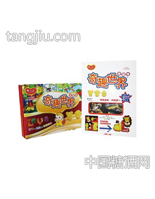 50克奇趣世界玩具饼干（草莓味）