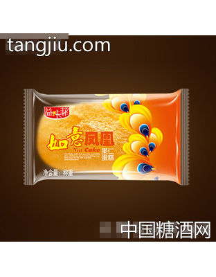 如意凤凰果仁蛋糕称重