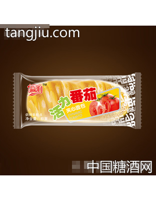 活力番茄夹心面包称重