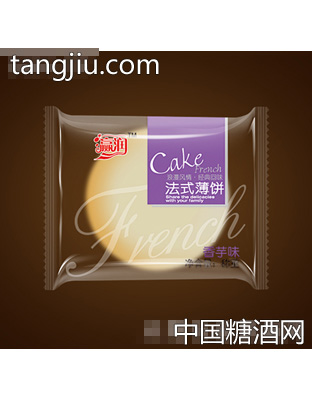 经典回味法式薄饼香芋味称重