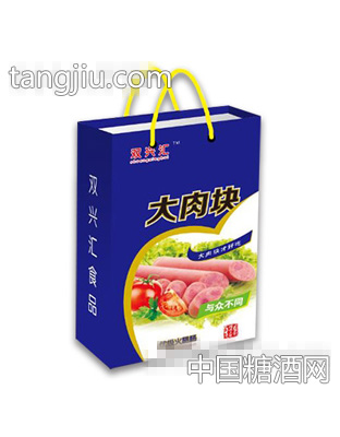 双兴汇大肉块优级火腿肠