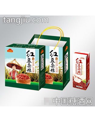 250ml阿迪娜红豆杂粮乳味饮品凹顶装（绿）