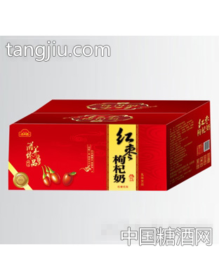 阿迪娜红枣枸杞奶箱装
