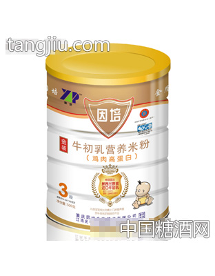 鸡肉高蛋白配方牛初乳营养米粉