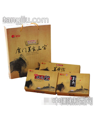 厦门美食三宝礼盒组装