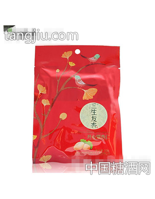 三生友杏牌50g红色袋装开心银杏仁