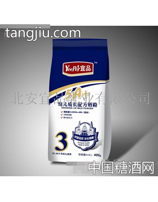 +幼儿成长配方奶粉
