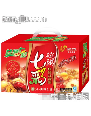 七彩碗粥核桃粥