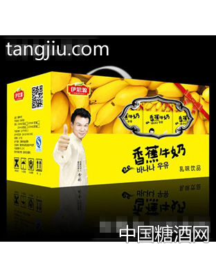 伊思源香蕉牛奶礼盒.