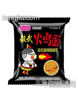 毅武脆火鸡面55g