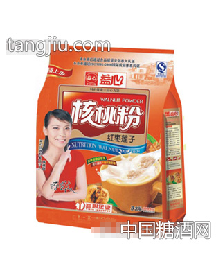 1018g益心红枣莲子核桃粉