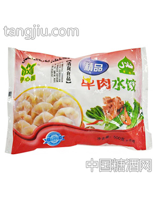 伊心园精品羊肉水饺500g