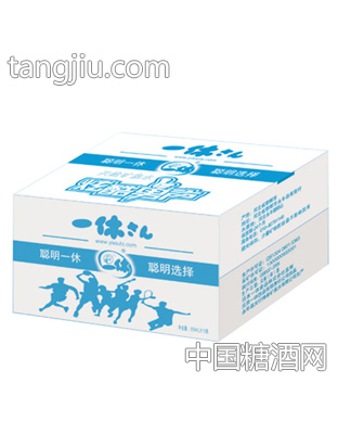 一休炫靓男生天然矿泉水箱装