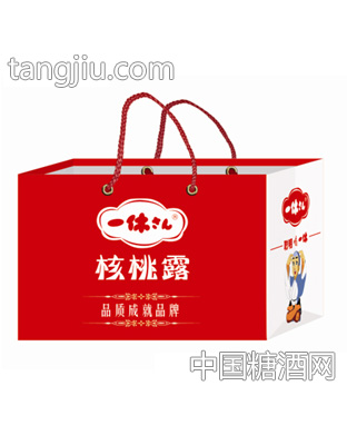 一休核桃露手提袋