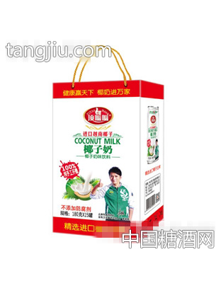 顶呱呱椰子奶180mlX15