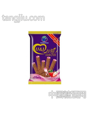 友爱巧克力夹心卷（草莓味）