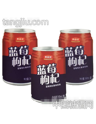 养贝优蓝莓枸杞240ml