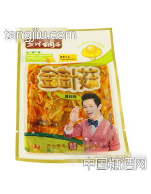 盐津铺子15g香辣味金针菇