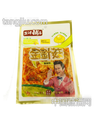 盐津铺子35g香辣味金针菇