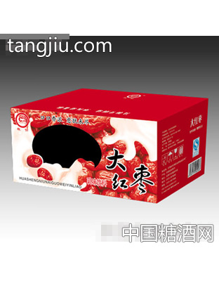 大红枣乳味饮料开窗箱