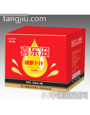 喜乐滋胡萝卜汁868mlX8