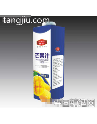 程仕芒果汁果汁饮料1l