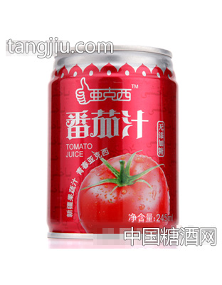 亚克西番茄汁无糖245ml