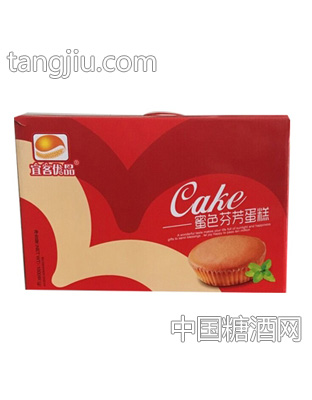 宜客优品蜜色芬芳蛋糕