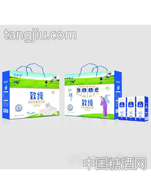 圣杞乐致纯中老年高钙牛奶礼盒250mlx10盒