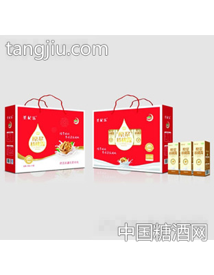 圣杞乐致纯原浆核桃露红礼盒250mlx10盒