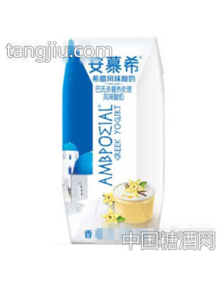 安慕希希腊风味常温酸奶香草味205g