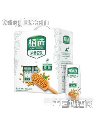 伊利植选浓香豆乳原味