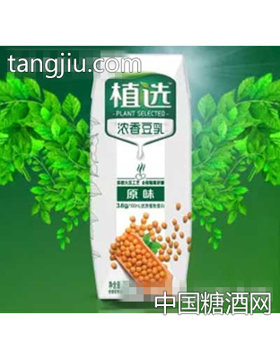 伊利植选浓香豆乳原味250ml