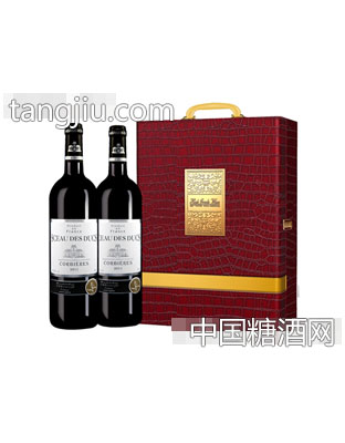 徽记公爵葡萄酒双红金礼盒